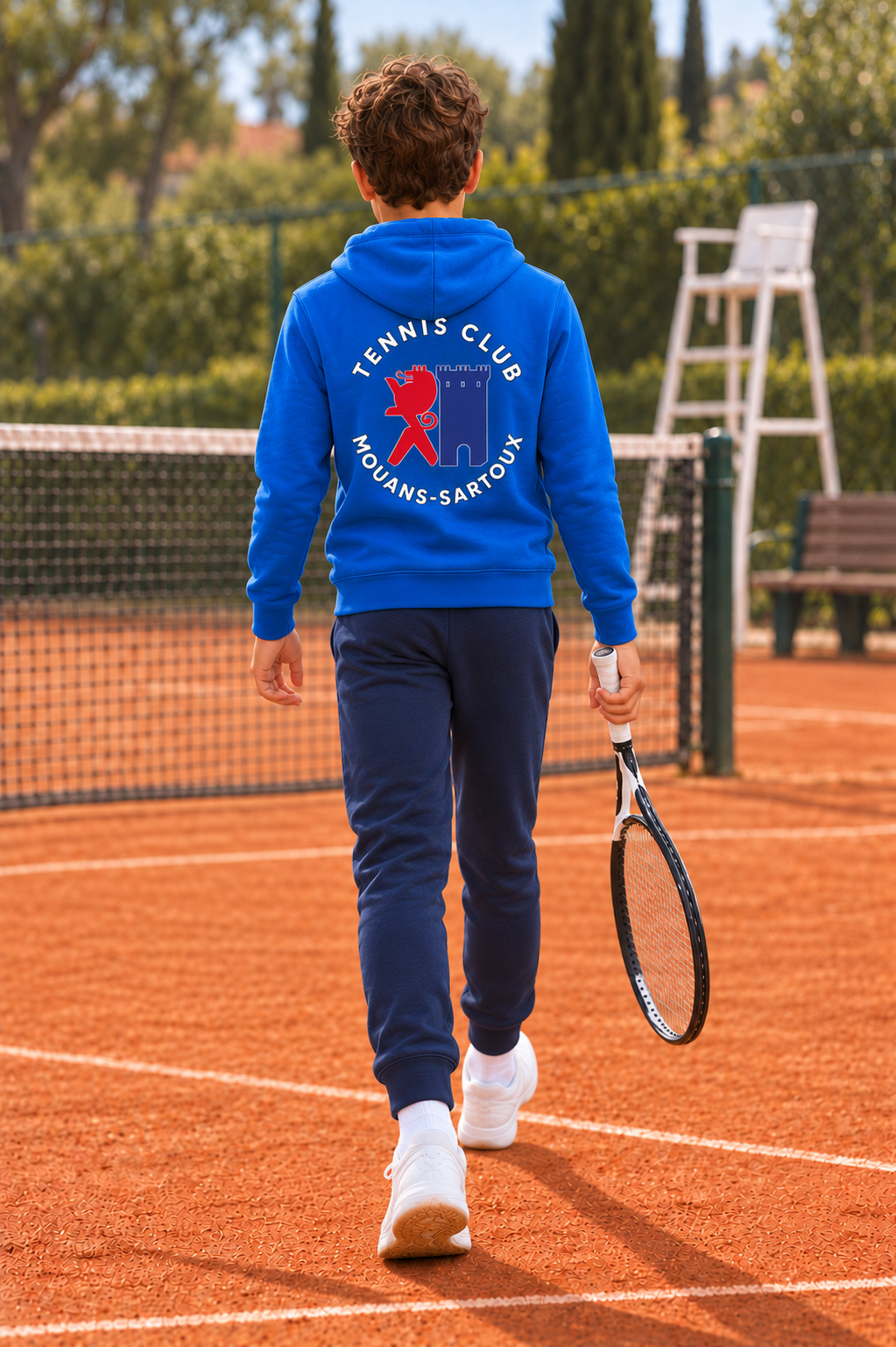 Sweat à Capuche Enfant Face Arrière KARIBAN TCMS | Tenues Pro