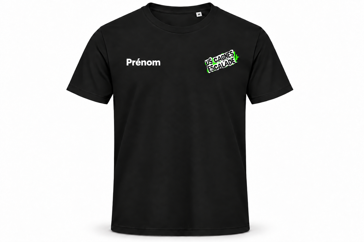 T-shirt Unisexe 100% Coton STEDMAN US Cagnes Escalade