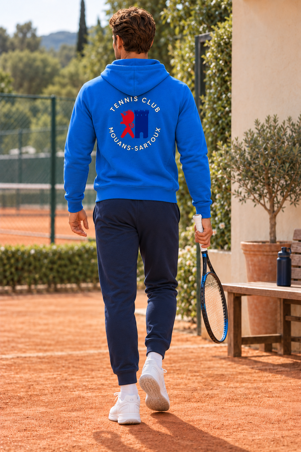 Sweat à Capuche Homme Face Arrière KARIBAN TCMS | Tenues Pro